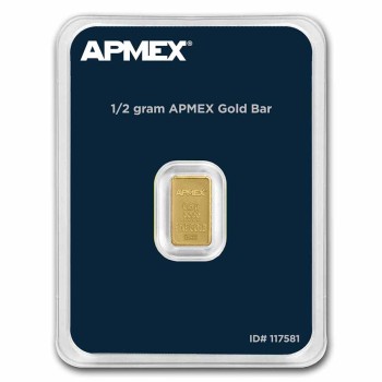 1/2 gram Gold Bar
