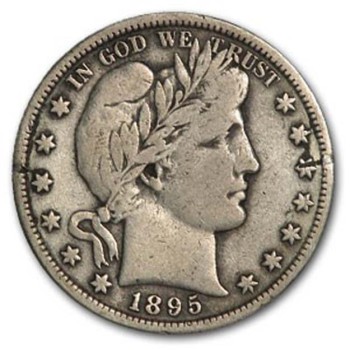 895-S Barber Half Dollar