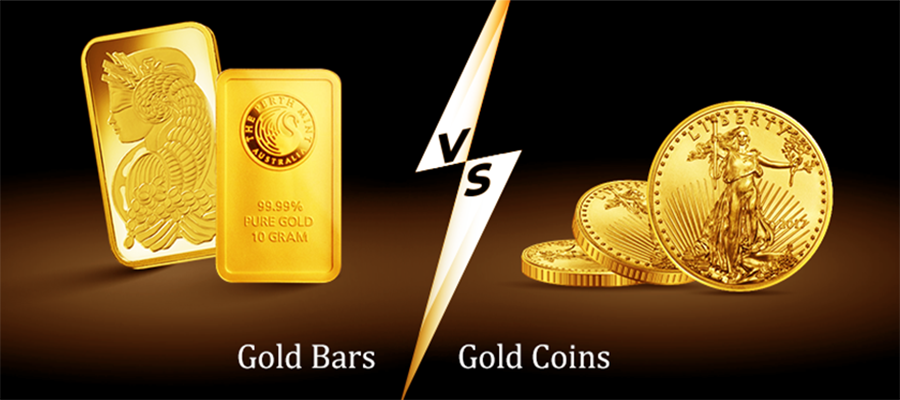 Gold Coins vs Bars